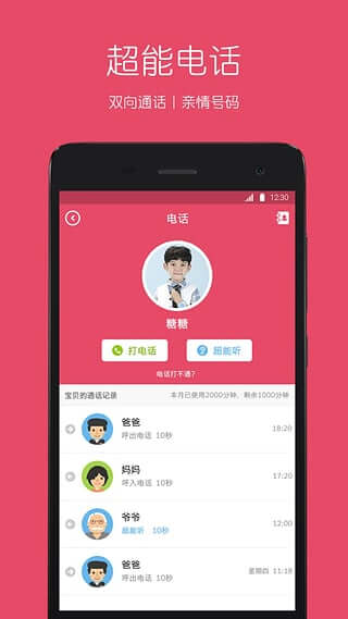 糖猫电话手表