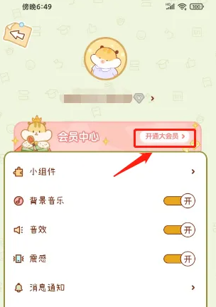 奶酪单词大会员开通步骤1