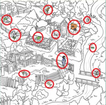 如何在游戏《疯狂梗传找瓜》中找出十二个瓜的通关攻略？