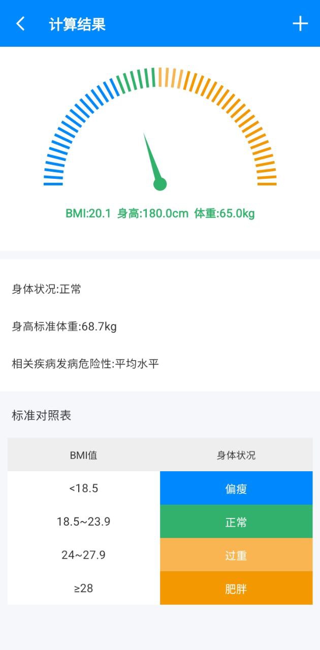 BMI计算器移动版2024下载_安卓BMI计算器下载appv6.2.5