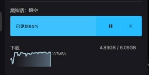 黑神话更新文件大小0.9GB！