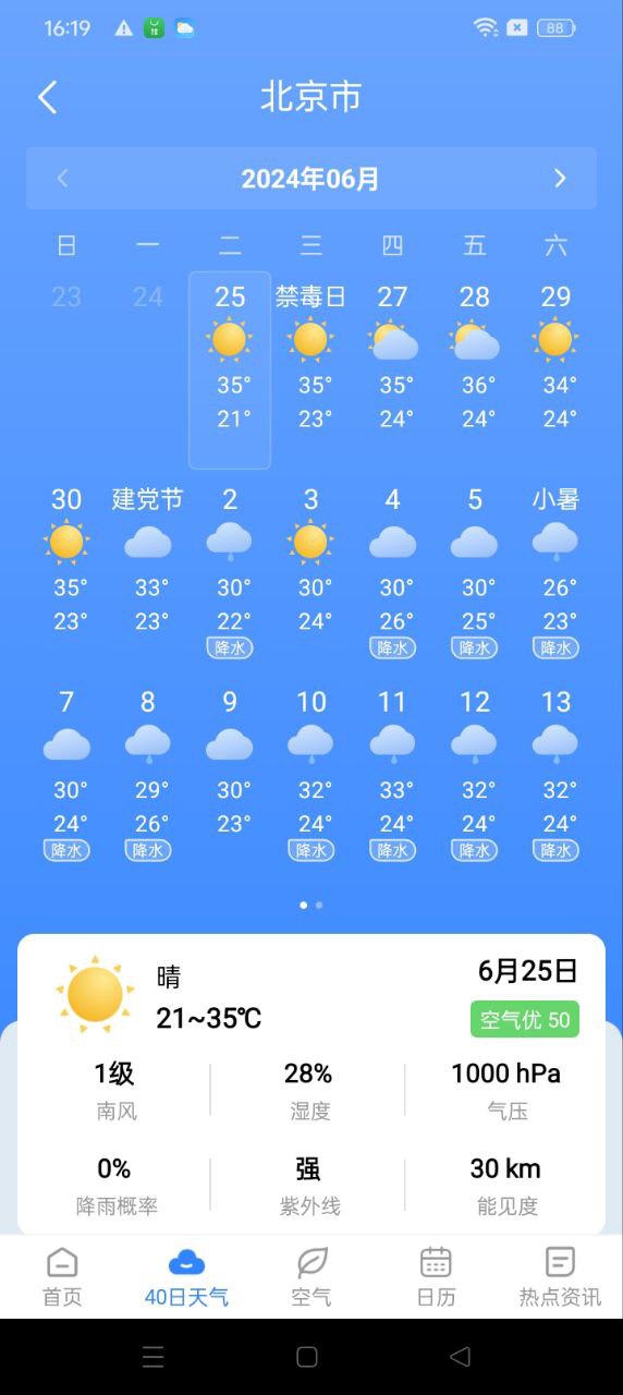 时雨天气