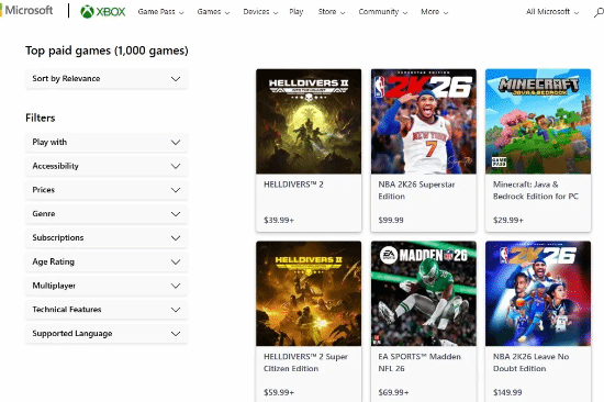 主机争夺战平息？这款游戏荣登Xbox销量排行榜首位