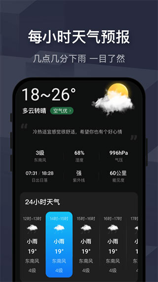 遇见天气最新
