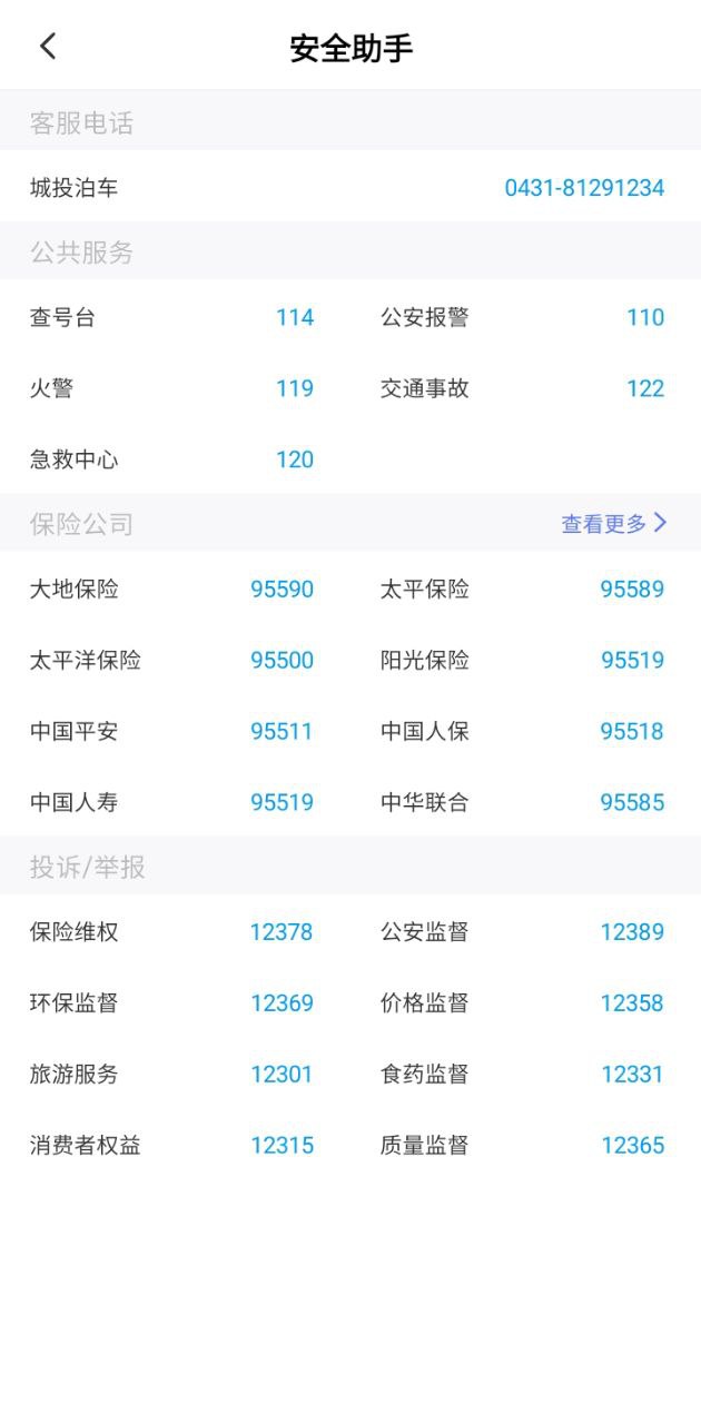 城投泊车应用