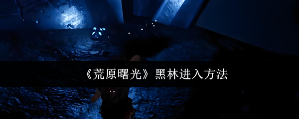 《荒原曙光》黑林探索全攻略