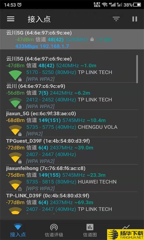 云川WiFi分析仪下载最新版（暂无下载）_云川WiFi分析仪app免费下载安装