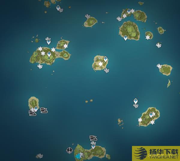 《原神》2.8版金苹果群岛第一天海螺位置分享